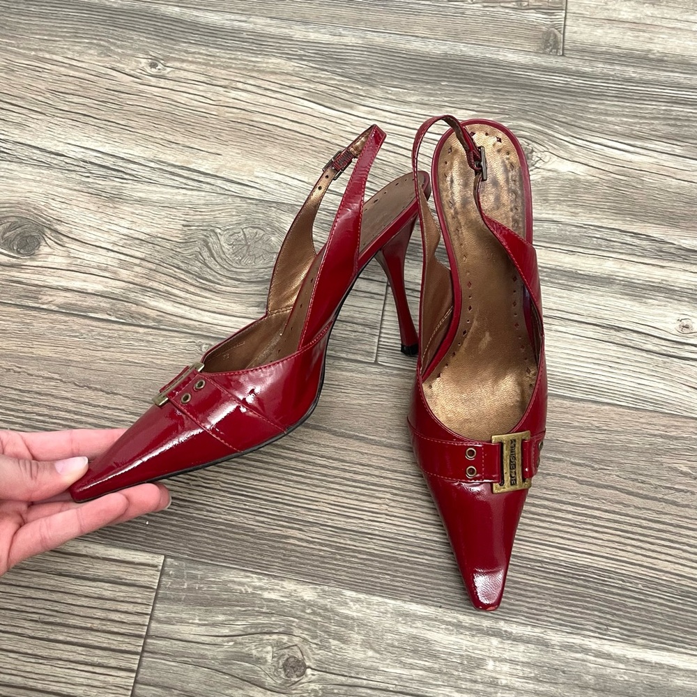 Vintage BCBGirls Red Women's Heels